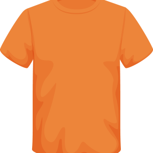 camiseta naranja